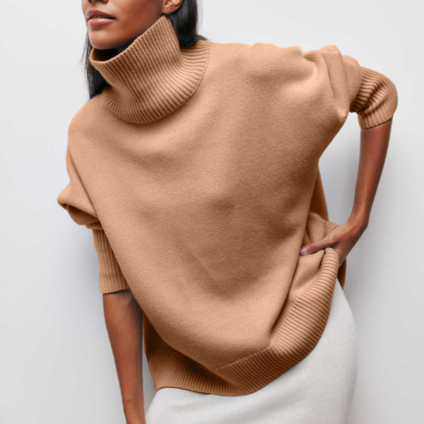 Ally Oversized Turtleneck Sweater Grunio