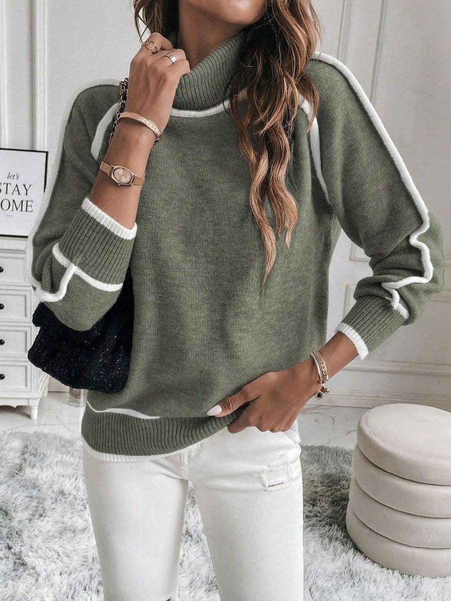 Isabella | Olive green jumper