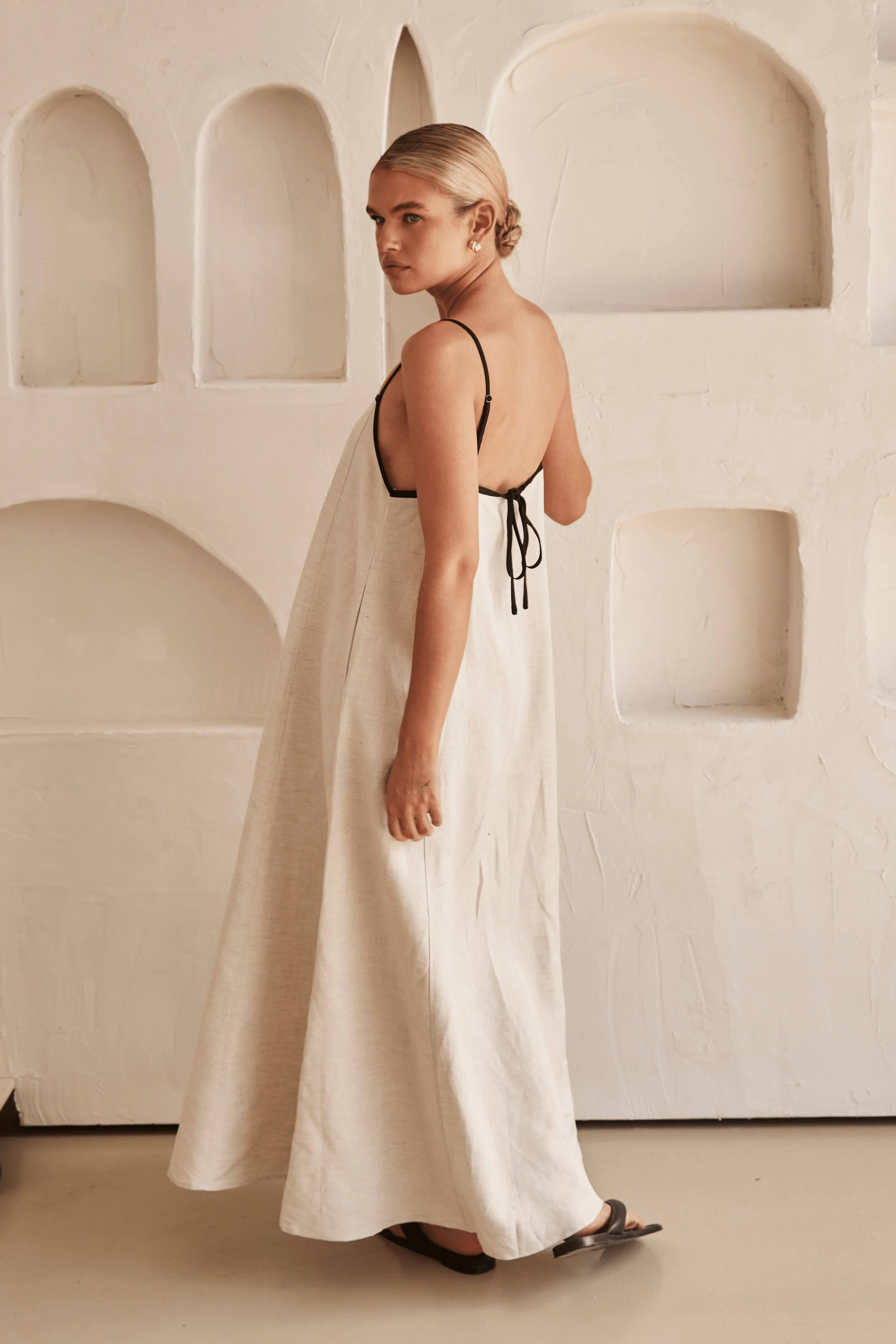 Marta | Maxi dress in linen