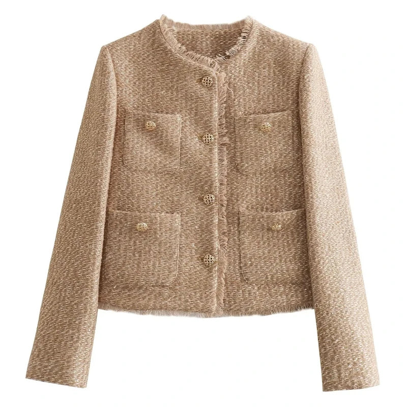 Elise | Elegant tweed jacket