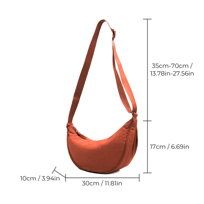 Delta | Crescent crossbody bag