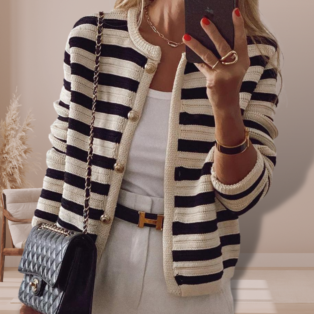 Valerie | Striped cardigan