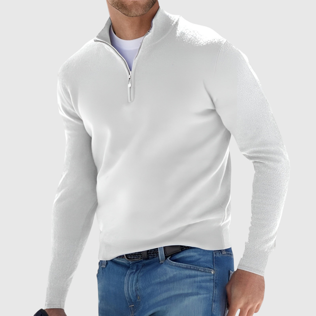 Dane | Zip-Up Pullover For Men