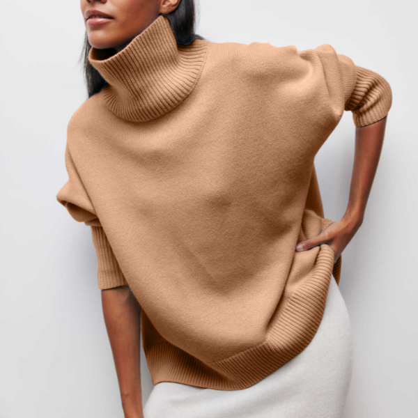 Ally | Oversized Turtleneck Sweater