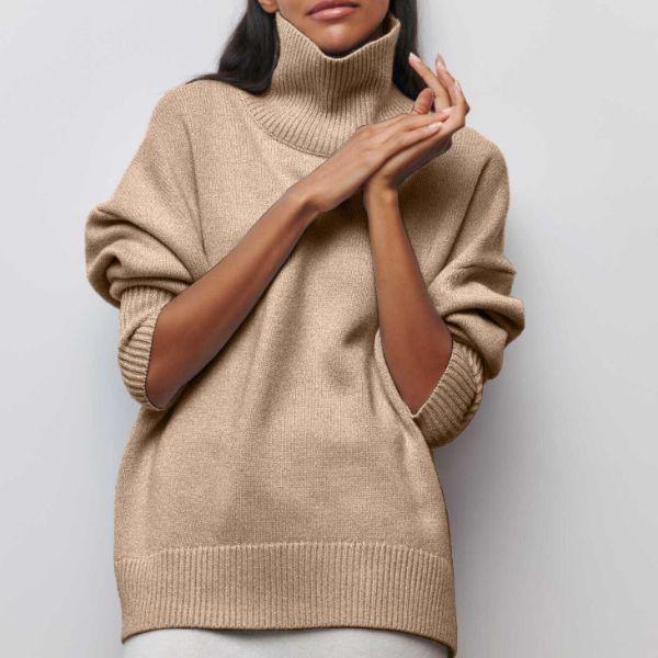 Ally | Oversized Turtleneck Sweater