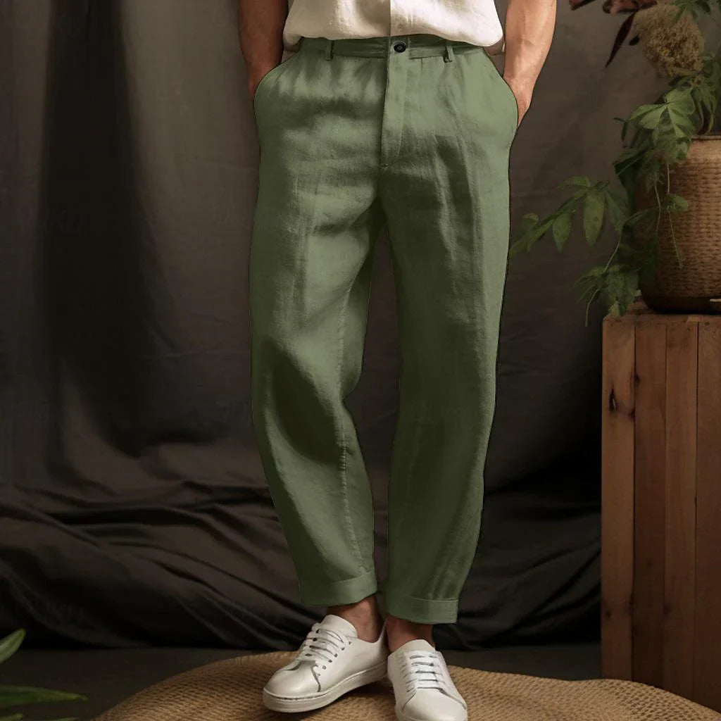 Mateo | Men's loose trousers in cotton
