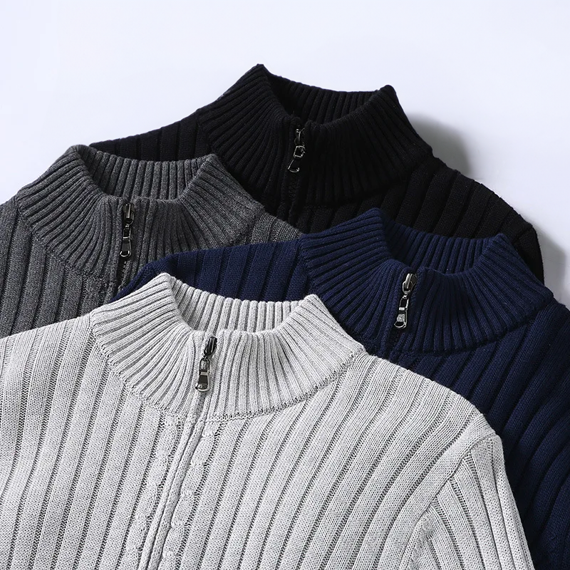 Oscar | Zip Cardigan